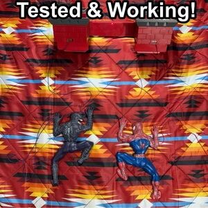 RARE Marvel Spider-Man 3 Venom 2006 CPII MGA Door Climber TESTED! READ!